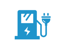 蓄電池充電スタンド