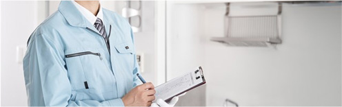 メンテナンス体制が充実しているから安心!!